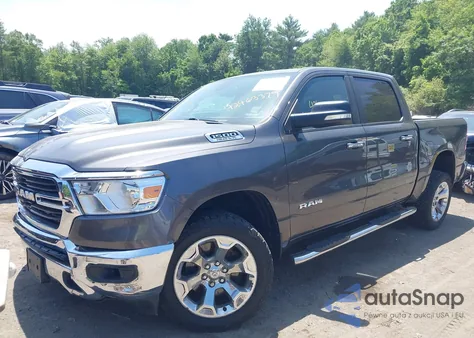 2019 Ram 1500 Big Horn/Lone Star 4X4 5'7 Box from USA, damaged, VIN 1C6SRFFT4KN586721